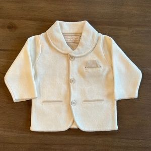 New Mayoral Baby Soft Cotton Cream Sweater Sportcoat Coat